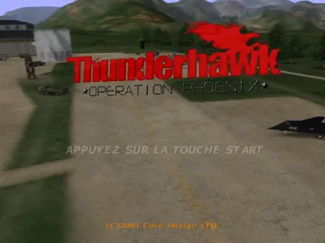 Thunder Strike - Operation Phoenix (Japan) screen shot title